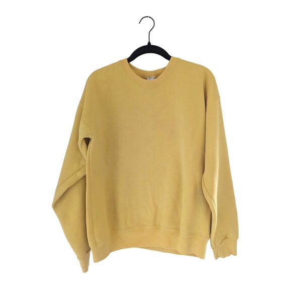 Vintage USA Olympics Yellow Sweatshirt Crewneck Official Licensed Product Size M - Picture 1 of 9